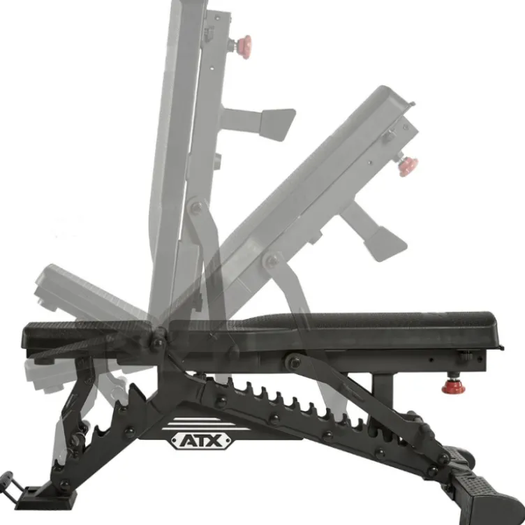 Banc ATX Warrior Slim avec dossier et siège réglables pour home-gym - Capacité de charge 500 kg