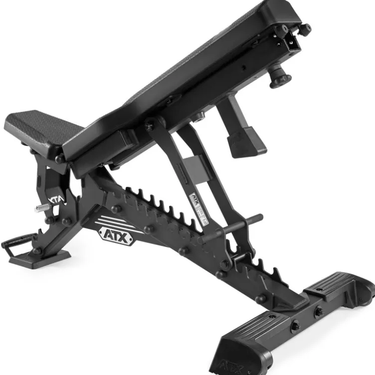 Banc ATX Warrior Slim avec dossier et siège réglables pour home-gym - Capacité de charge 500 kg