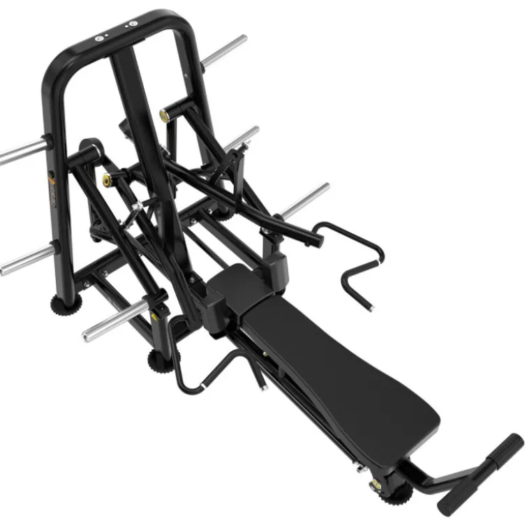 Banc de développé couché avec mouvement guidé Genesis Series Titanium Strength GS-PL84 - Poignées multiples pour les pectoraux