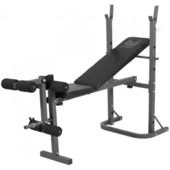 Banc de développé couché homegym réglable avec chandelles leg extension/curl