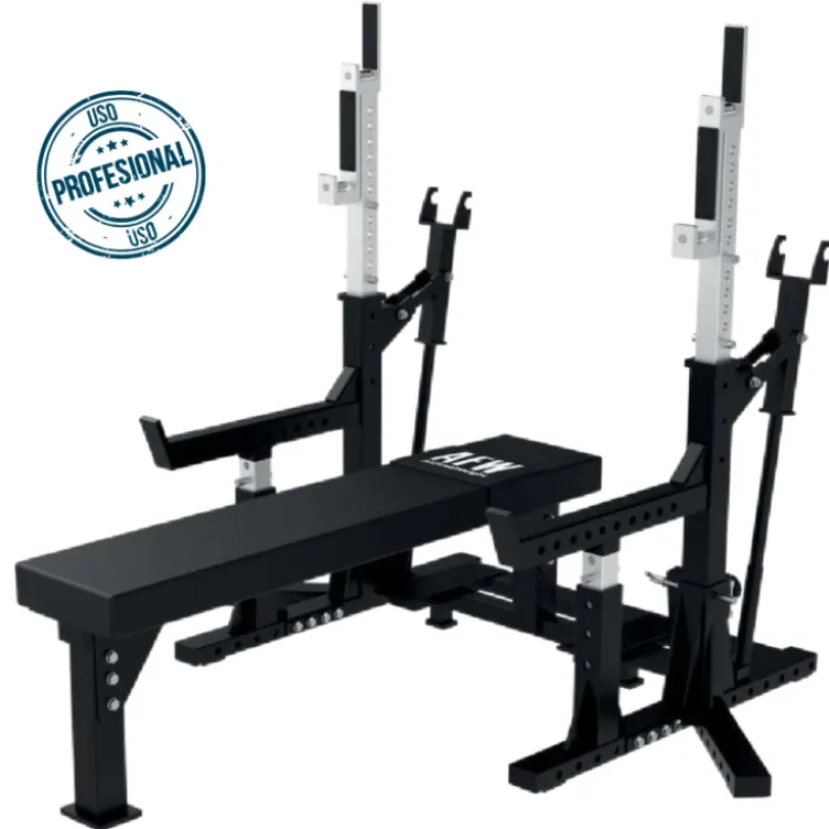 Banc de développé couché professionnel avec hauteur réglable - Bench press de luxe