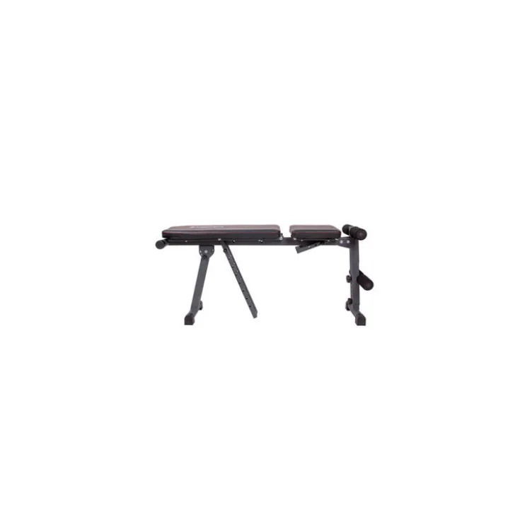 Banc de musculation ajustable incliné - décliné pour homegym - 120 kg de charge