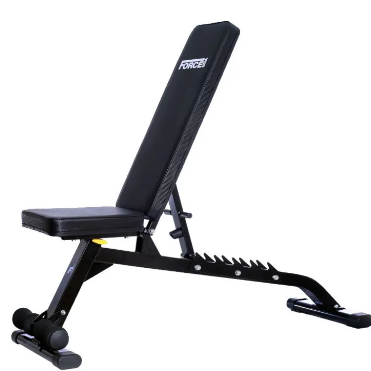 Banc de musculation ajustable Force USAavec rouleau de blocage des pieds - Charge max 250 kg