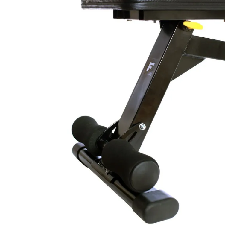 Banc de musculation ajustable Force USAavec rouleau de blocage des pieds - Charge max 250 kg