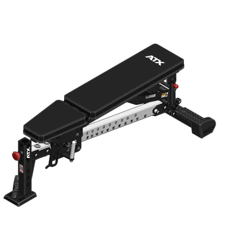 Banc de musculation ATX multipositions inclinable avec support pour options