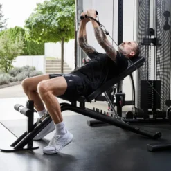 Banc de musculation Autark Hammer avec capacité de charge jusqu'à 450 kg - Position inclinée et déclinée