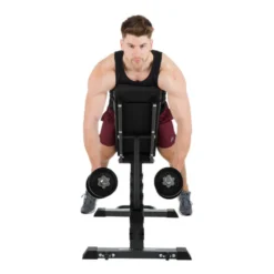 Banc de musculation avec capacité de charge de 250 kg - Incliné et décliné
