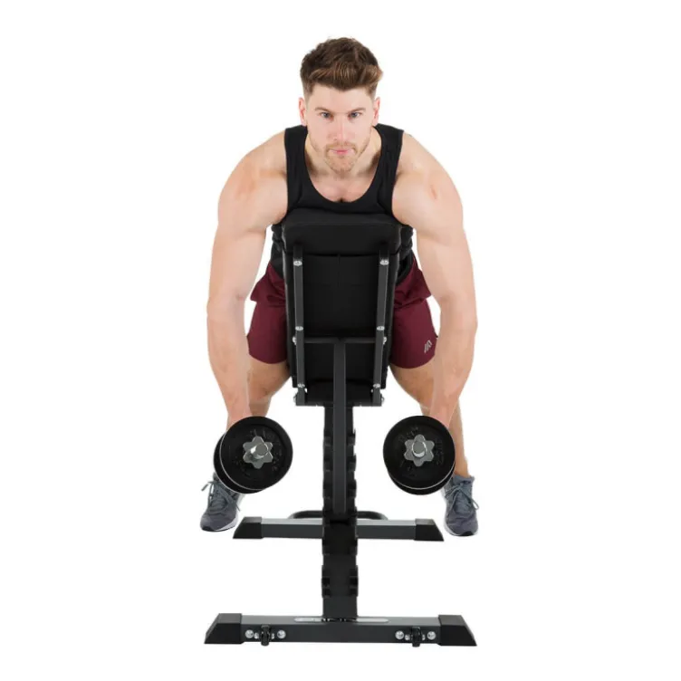 Banc de musculation avec capacité de charge de 250 kg - Incliné et décliné