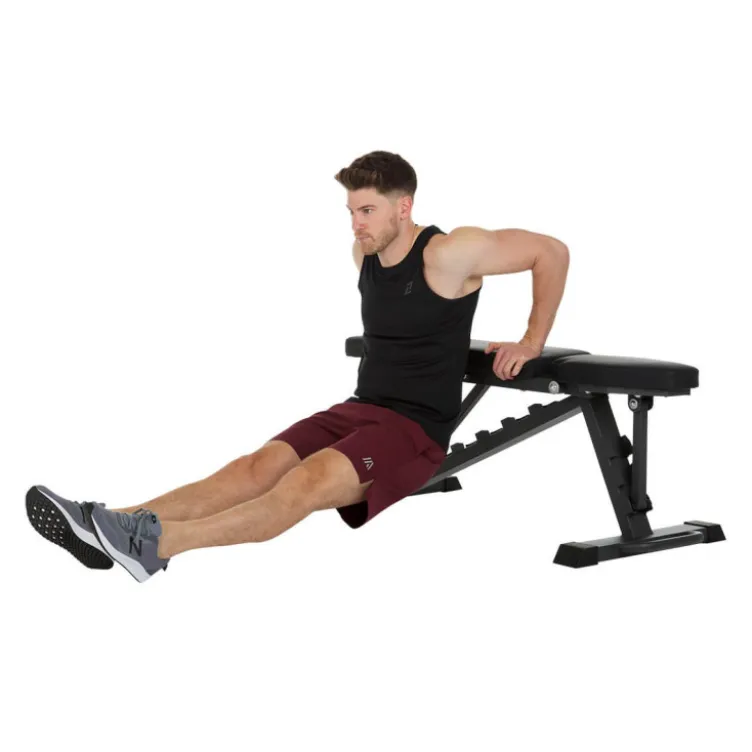 Banc de musculation avec capacité de charge de 250 kg - Incliné et décliné