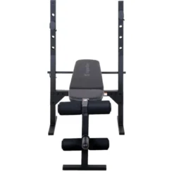 Banc de musculation avec chandelles et option leg curl extension pour Home-Gym - Capacité de charge 230 kg