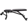 Banc de musculation avec dossier réglable et rouleaux de blocage pour abdominaux - Charge maximale 200 kg