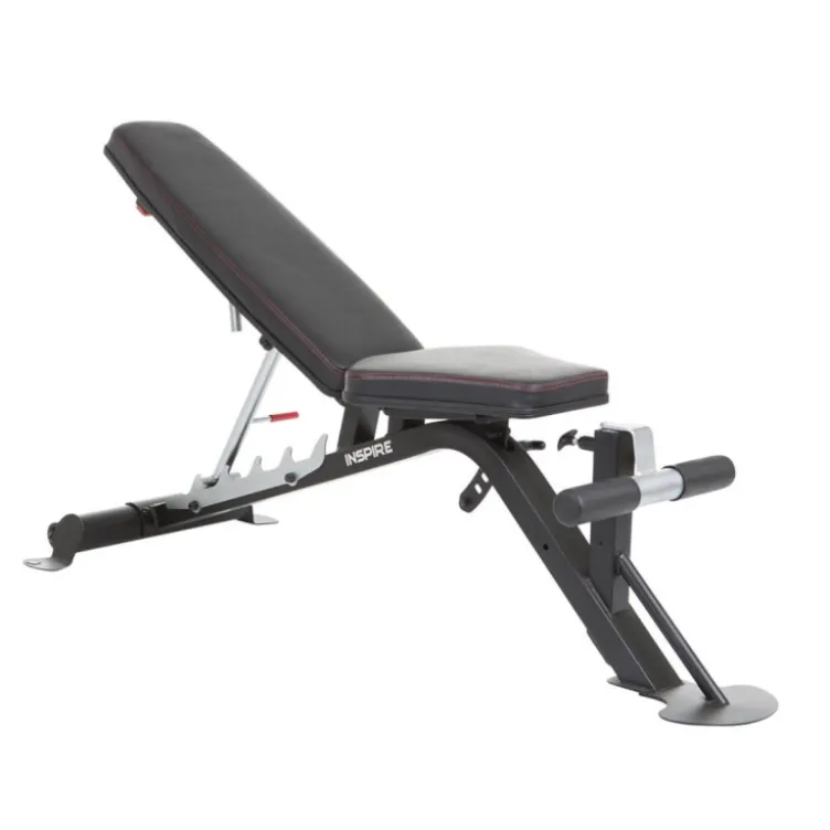 Banc de musculation avec réglages multiples et supports pour options - Capacité de charge 450 kg