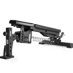 Banc de musculation avec support pour options avant et arrière - Sellerie ergonomique en polyuréthane avec capacité de 500 kg