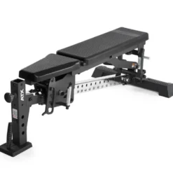Banc de musculation avec support pour options avant et arrière - Sellerie ergonomique en polyuréthane avec capacité de 500 kg