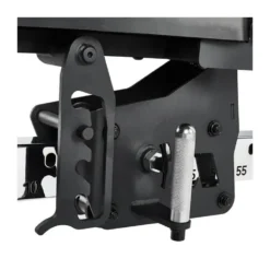 Banc de musculation avec support pour options avant et arrière - Sellerie ergonomique en polyuréthane avec capacité de 500 kg