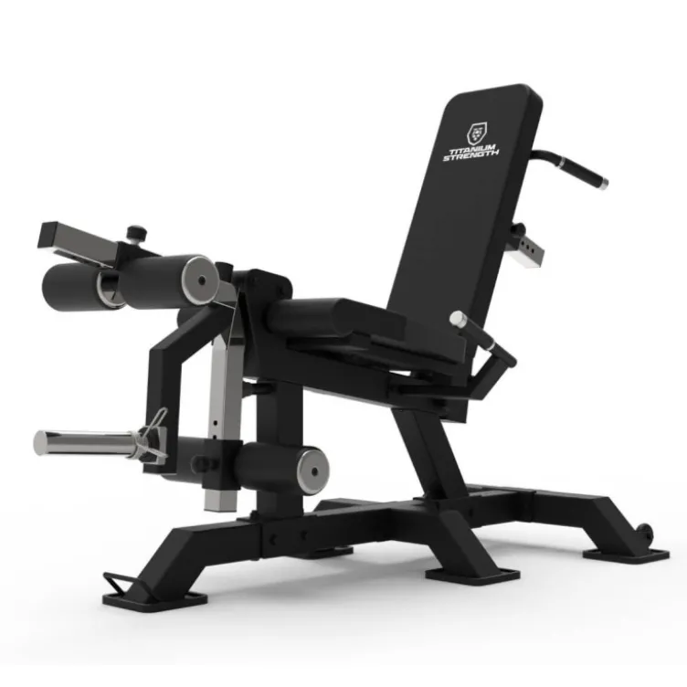 Banc de musculation combiné leg curl et leg extension 150X Titanium Strength à capacité de charge 150 kg