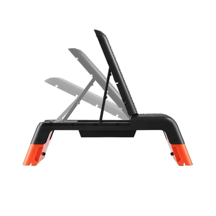 Banc de musculation combiné step avec compartiment de rangement – Capacité max 180 kg