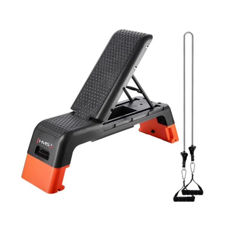 Banc de musculation combiné step avec compartiment de rangement – Capacité max 180 kg