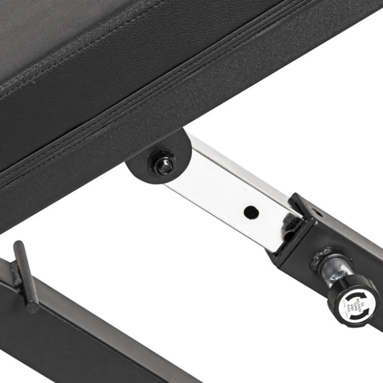 Banc de musculation compact avec dossier et siège réglable pour entraînement en home gym