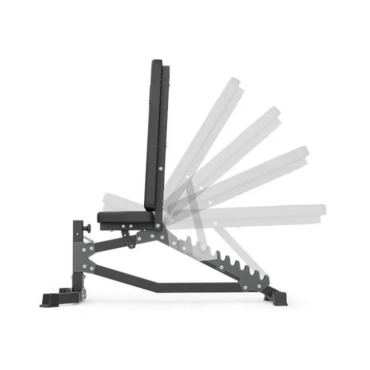 Banc de musculation home-gym multi-réglable avec support pour options
