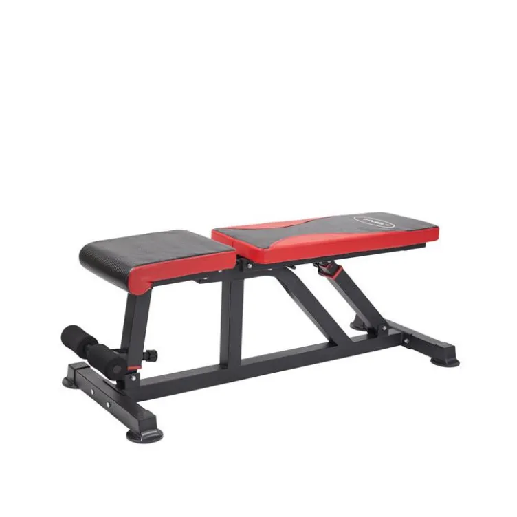 Banc de musculation home gym réglable avec rouleau de blocage pour abdominaux