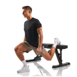 Banc de musculation inclinable et déclinable de -10° à 90° avec capacité de charge de 250 kg pour home gym