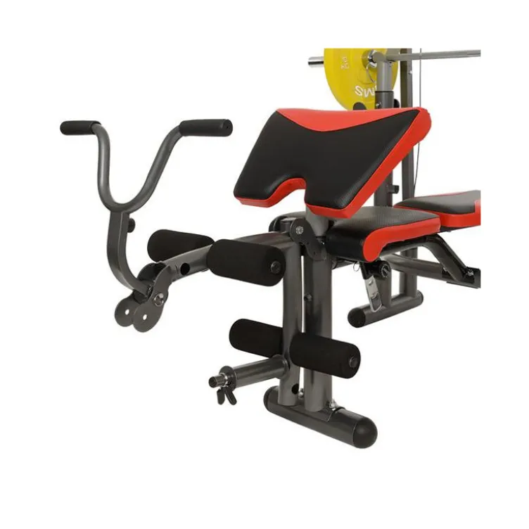Banc de musculation multifonction home gym avec poulie haute