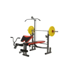 Banc de musculation multifonction home gym avec poulie haute
