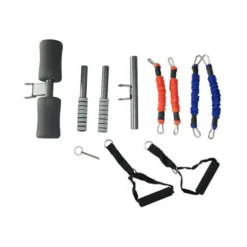 Banc de musculation multi-positions avec accessoires pour home gym
