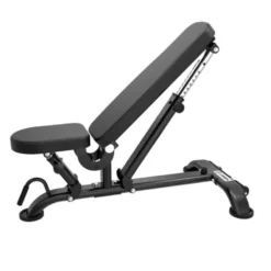 Banc de musculation multi-positions avec dossier et siège ajustable pour salles de sport PRO FID - 45 combinaisons de positions