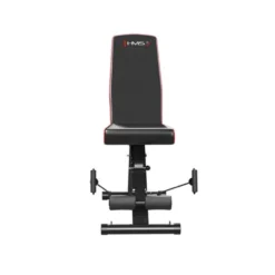 Banc de musculation multi-réglable et pliable avec extenseurs pour home gym
