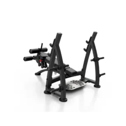Banc de musculation olympique décliné professionnel réglable ultra robuste avec chandelles