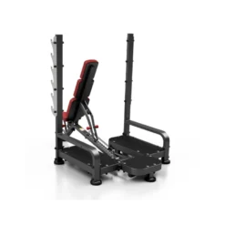 Banc de musculation olympique ajustable avec chandelles développé épaules et pectoraux