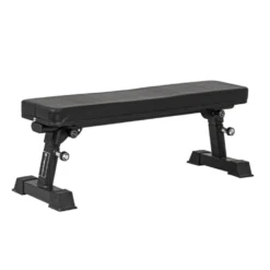 Banc de musculation plat réglable pour Home-Gym avec sellerie ultra épaisse - Capacité de charge 250 kg