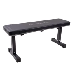 Banc de musculation plat robuste et stable avec pieds antidérapants pour Home-Gym - Capacité 150 kg