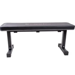 Banc de musculation plat robuste et stable avec pieds antidérapants pour Home-Gym - Capacité 150 kg