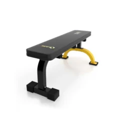 Banc de musculation plat ultra-stable avec capacité de charge 200 kg - Rembourrage confortable