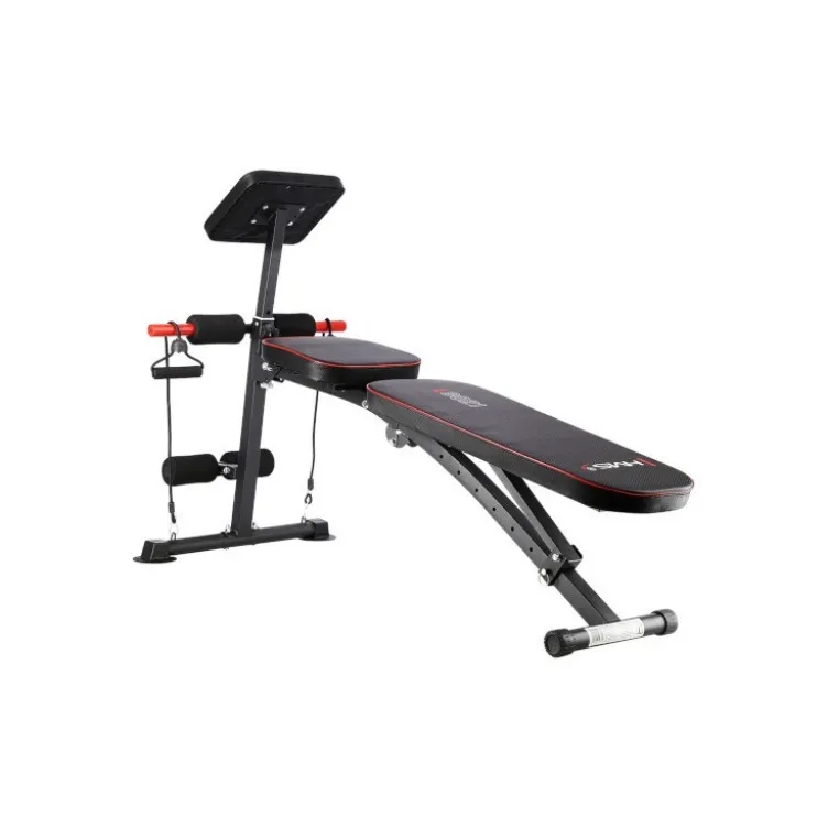Banc de musculation pliable et ajustable - Entraînement home gym