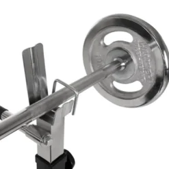 Banc de musculation pliable et multi-fonction avec rack - Capacité de charge 100 kg