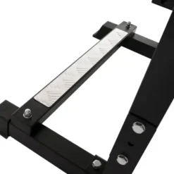 Banc de musculation pliable et multi-fonction avec rack - Capacité de charge 100 kg