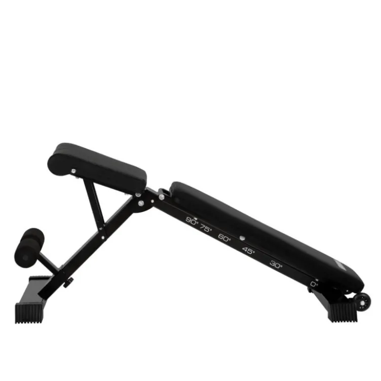 Banc de musculation pliable - inclinable et déclinable - Capacité de charge 200 kg