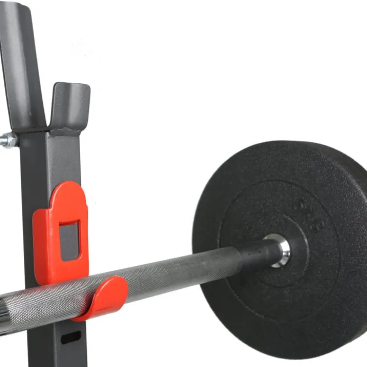Banc de musculation polyvalent et pliable avec équipements multiples pour training à domicile