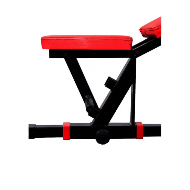 Banc de musculation à position déclinée avec porte haltères capacité charge 400 kg