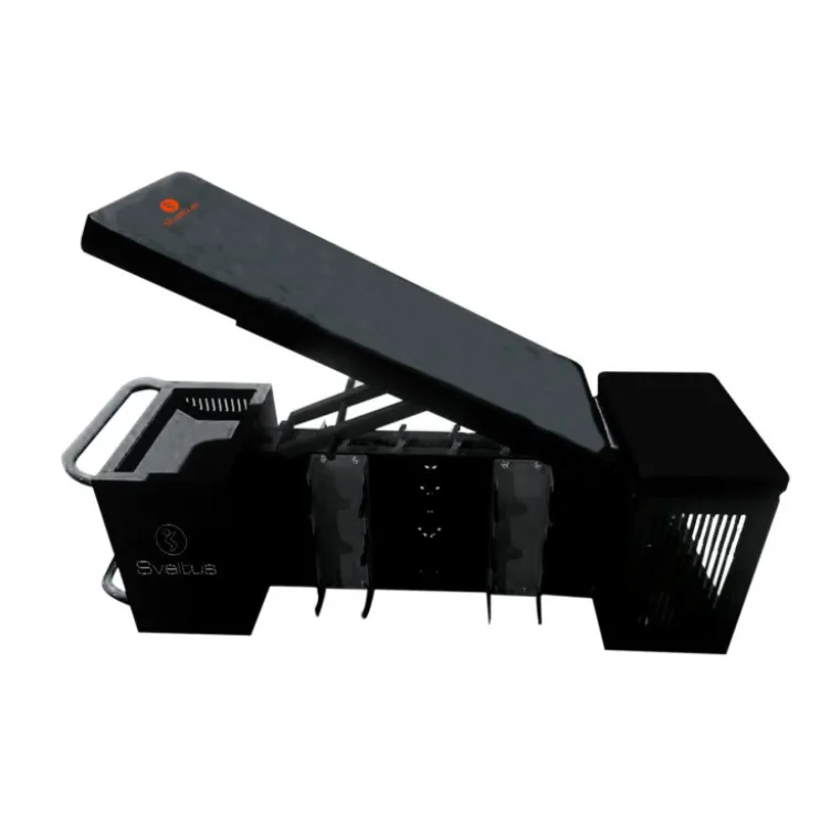Banc de musculation pour home gym avec réglage et espace de rangement - Capacité 300 kg