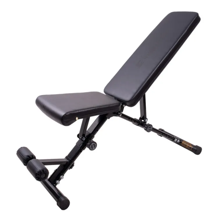 Banc de musculation pour Home-Gym entièrement pliable et réglable - Capacité de charge 220 kg
