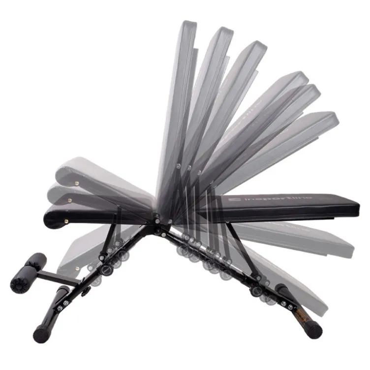 Banc de musculation pour Home-Gym entièrement pliable et réglable - Capacité de charge 220 kg