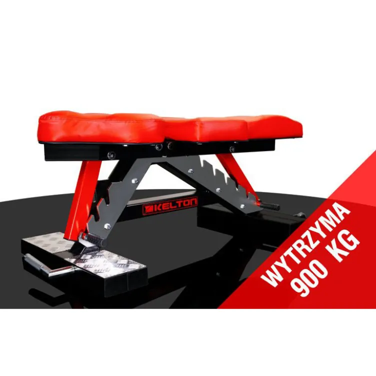 Banc de musculation professionnel avec dossier réglable sur 7 positions - Siège ajustable