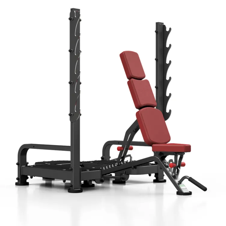 Banc de musculation professionnel ajustable couché incliné
