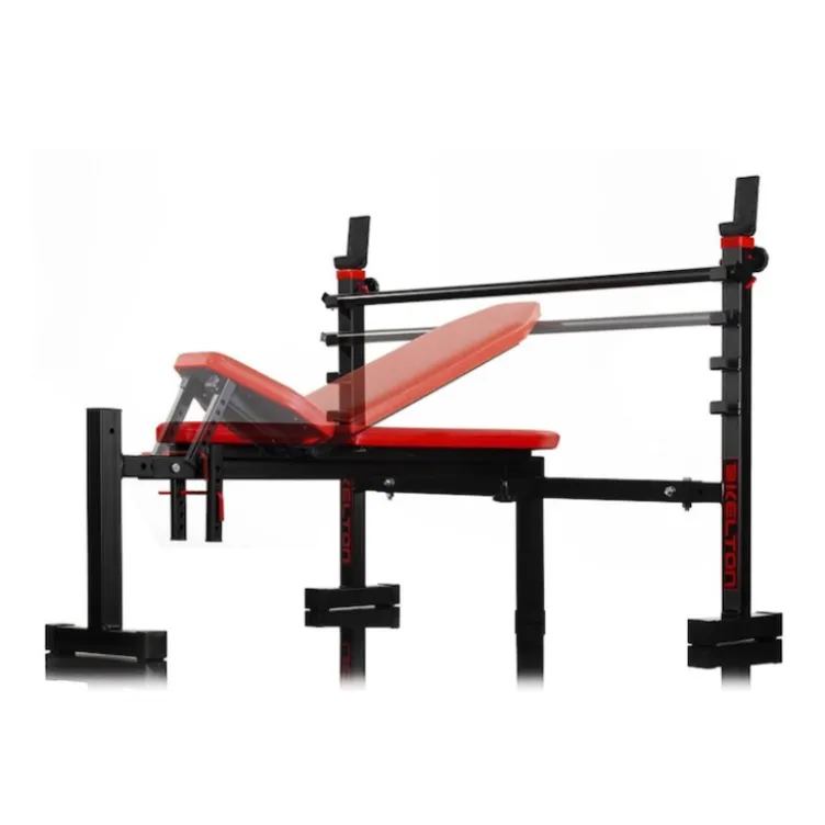 Banc de musculation réglable avec porte-haltères 500 kg