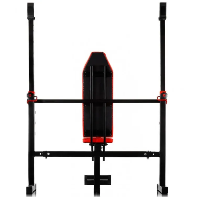 Banc de musculation réglable avec porte-haltères 500 kg